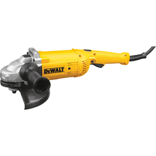 Large Angle Grinder, 9", 120 V, 15 A, 6500 RPM