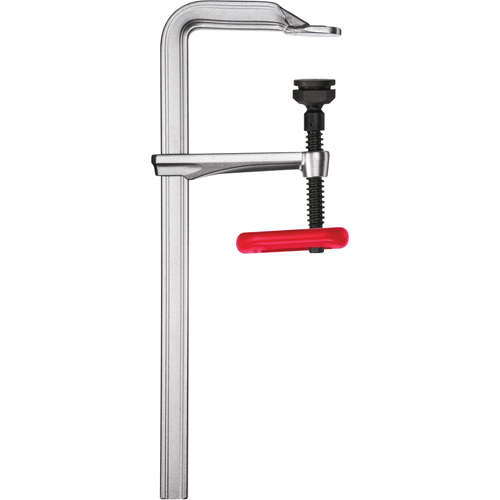 Regular-Duty All-Steel Bar Clamps with Ergonomic Grip, 12" (304.8 mm), 2800 lbs. Clamp Force