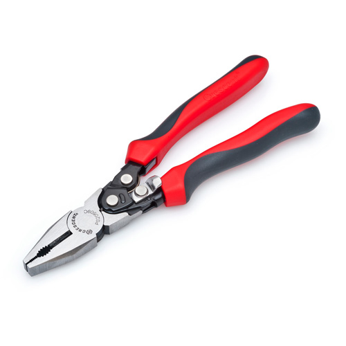 Pro Series Dual Material Lineman's Compound Action Cutting Pliers