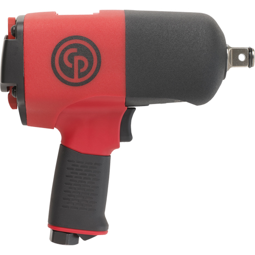 Aluminum Impact Wrench, 3/4" Drive, 1/2" NPT Air Inlet, 6500 No Load RPM