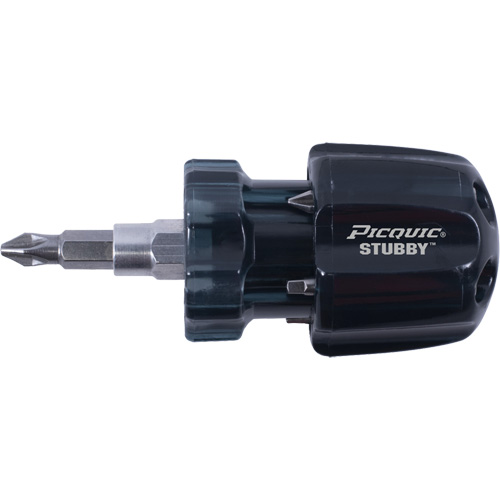 Stubby™ Multi-Bit Screwdrivers, 1-3/10" L