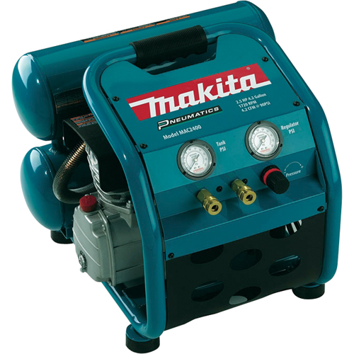 Air Compressors, Electric, 3.3 Gal. (4 US Gal.), 130 PSI, 120/1 V