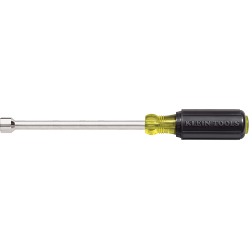 Nut Drivers- 6" Shafts, 3/16" Drive, 9-3/4" L, Magnetic