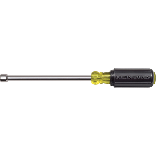 Nut Drivers- 6" Shafts, 7/16" Drive, 6" L, Magnetic
