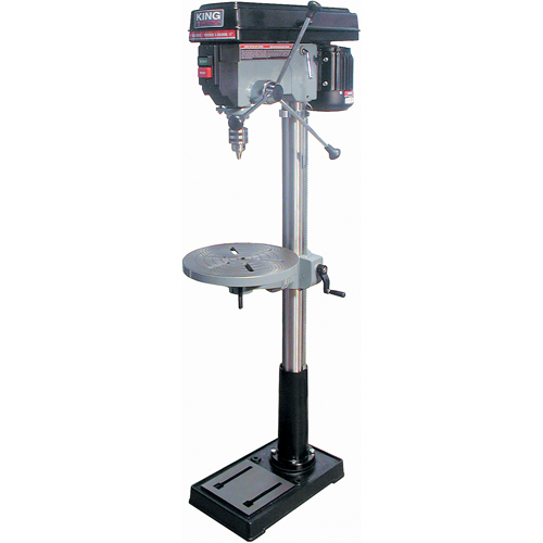 Floor Drill Presses, 17", 5/8" Chuck, 3400 RPM