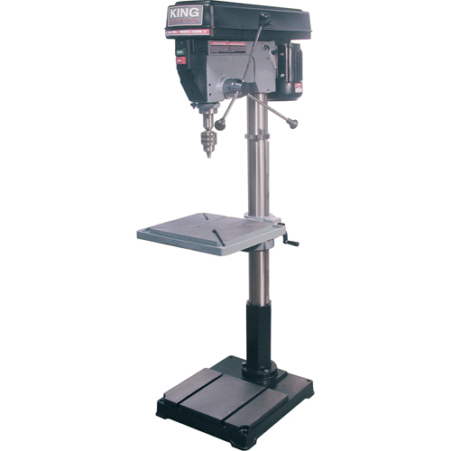 Floor Drill Presses, 22", 3/4" Chuck, 4200 RPM