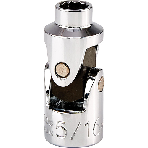 Universal Socket, 5/16", 3/8" Drive, 12 Points