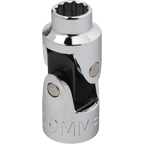 Universal Socket, 9 mm, 3/8" Drive, 12 Points