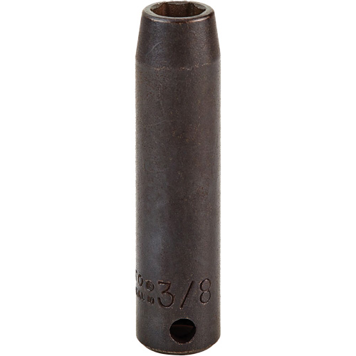 Socket, Impact, 3/8", 3/8" Drive, 6 Points, Deep