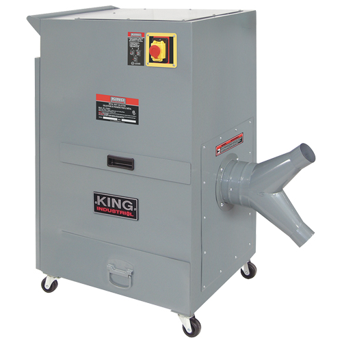 Metal Dust Collector, 40-1/4" x 22-1/2" x 43-3/4"