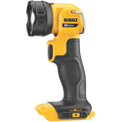 Max Work Light, LED, 110 Lumens, 11 Hrs. Run Time, Rechargeable Battery, Plastic