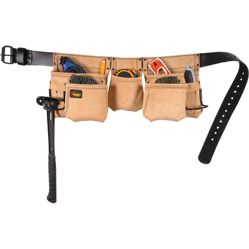 Journeyman Carpenter Aprons, Leather, Tan