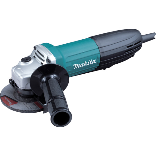 Paddle Switch Angle Grinder with AC/DC Switch, 4-1/2", 120 V, 6 A, 11000 RPM