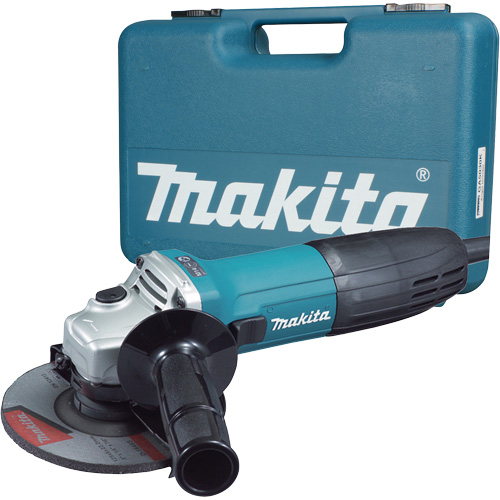 Angle Grinder with Thumb Switch & Case, 5", 120 V, 6 A, 11000 RPM