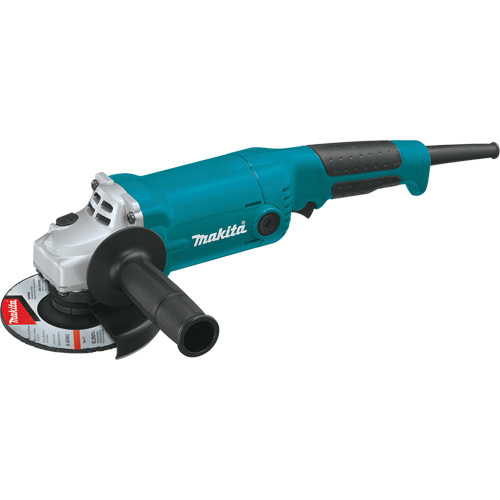 Angle Grinder with AC/DC Switch, 5", 10.5 A, 11000 RPM