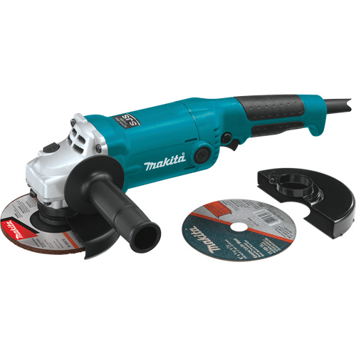 Angle Grinder, 6", 120 V, 12.5 A, 9000 RPM