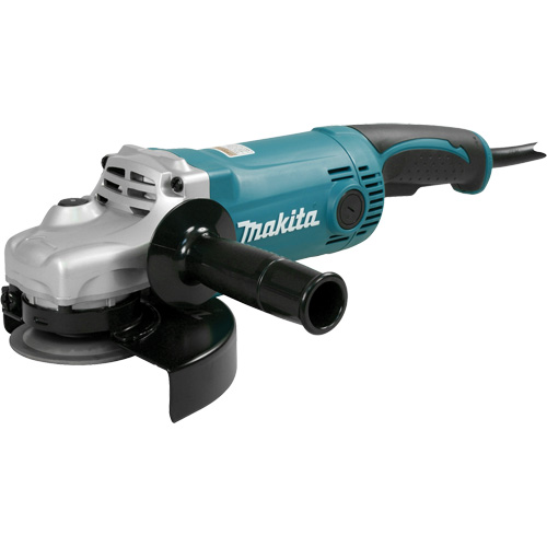 Paddle Switch Angle Grinder, 7", 120 V, 15 A, 8500 RPM