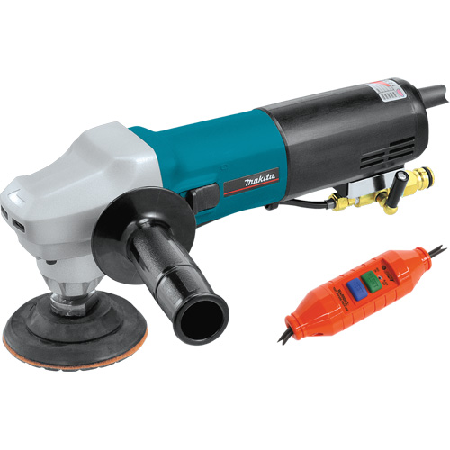 Electronic Stone Polisher, 4" Pad, 7.9 A, 2000-4000 RPM