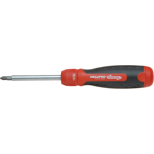 13-in-1 Ratcheting Driver, Cushion Grip Handle
