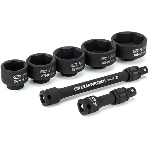 6-Piece Oil Canister Socket Set Service Kit