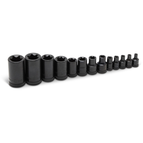 External Torx® Socket Set, 1/2"/1/4"/3/8" Drive
