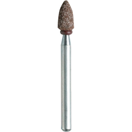 Flame Aluminum Oxide Grinding Stone with 3/16" Diameter