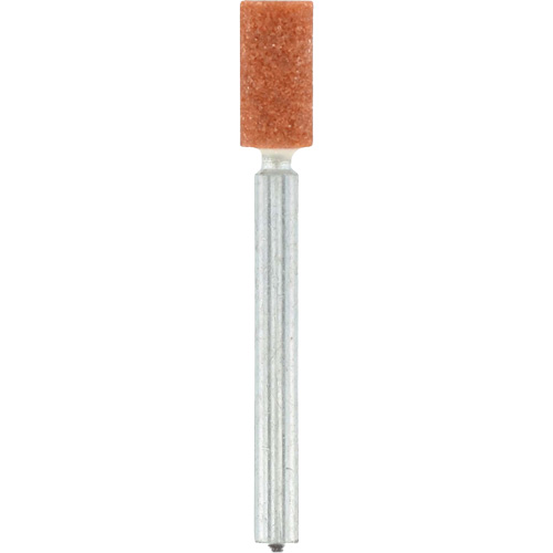 Cylinder Aluminum Oxide Grinding Stone with 3/16" Diameter