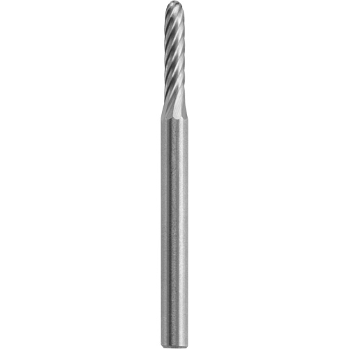 Ball Nose Tungsten Carbide Carving Bit with 3/32" Diameter