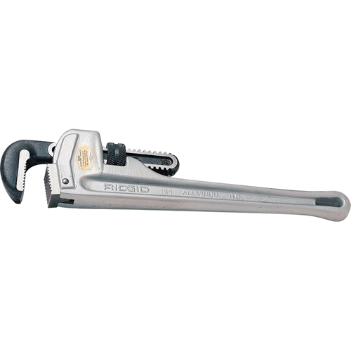 Straight Pipe Wrench No.812, 2" Jaw Capacity, 12" Long