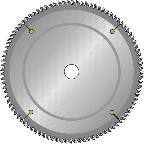 Industrial Saw Blades - General Purpose, 16", 60 Teeth, Wood Use