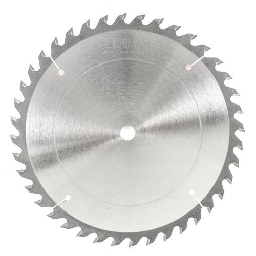 Industrial Saw Blade - Crosscut Thin Kerf, 10", 40 Teeth, Wood Use