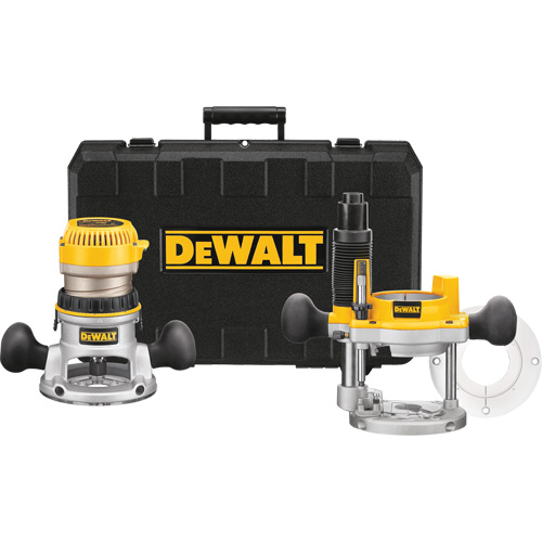 Fixed Base & Plunge Router Combo Kit