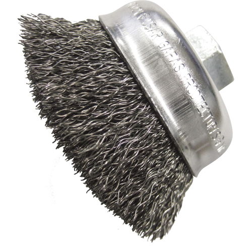 3-1/2" Crimped Wire Wheel Cup Brushes