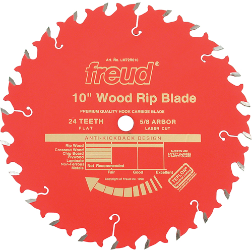TCS Ripping Industrial Blades, 12", 30 Teeth, Wood Use