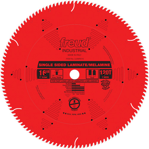 TCS Industrial Saw Blade - Chipboard, 16", 128 Teeth, Laminate Use
