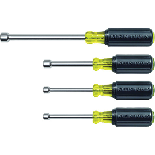 Nut Driver Set, 5/16"/1/4"/3/8"/9/16" Drive, Non Magnetic