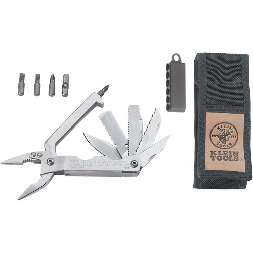 TripSaver® Multi-Tool, 2-1/2" Blade, Stainless Steel Blade, Stainless Steel Handle