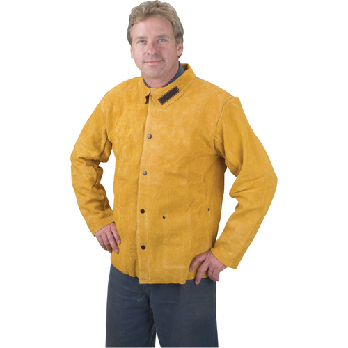 Welding Jacket, Leather, X-Large, Golden Brown™