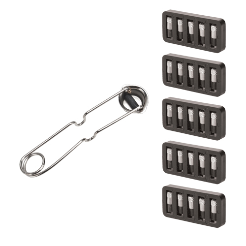 Single-Flint Lighter with 5 Flint Holders