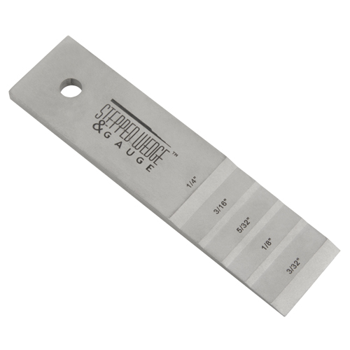 Stepped Wedge & Gauge