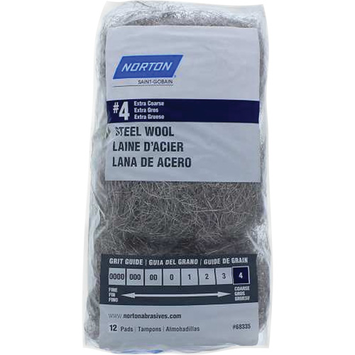 Steel Wool, Roll, Grade 4