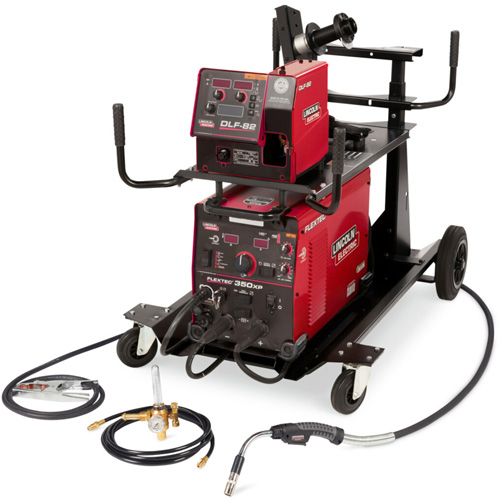 Flextec® 350XP/DLF-82 Ready-Pak MIG Welding System, 380 V/460 V/575 V, 3 Ph
