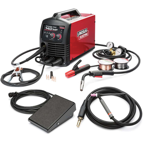 POWER MIG® 140 MP® Multi-Process Welder TIG One-Pak®, 115 V, 1 Ph, 60 Hz