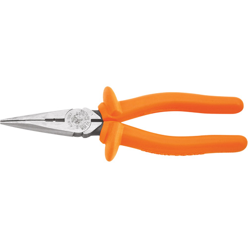 Long Nose Pliers, Insulated, 8-15/16" L