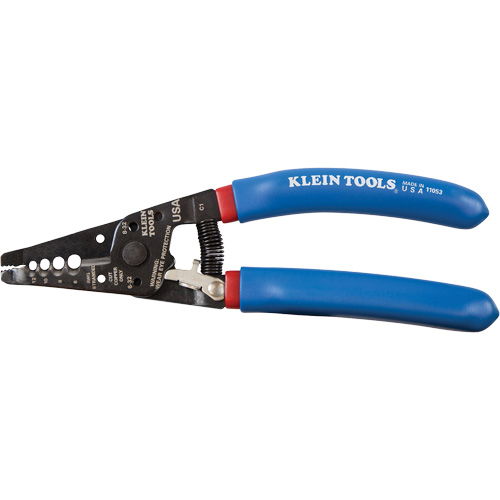 Klein-Kurve® Wire Stripper/Cutter, 7-1/2" L, 6-12 AWG