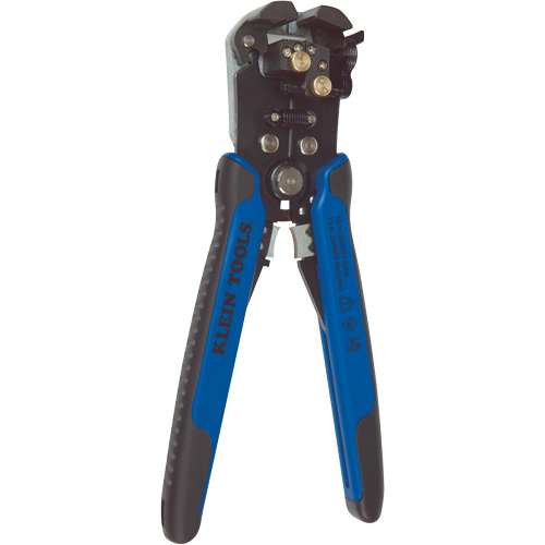 Self-Adjusting Wire Stripper and Cutter, 8-1/4" L, 10-22 AWG