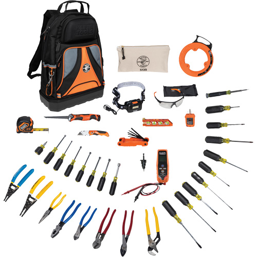 Pro Tool Set with Tool Backpack, 41 Pieces