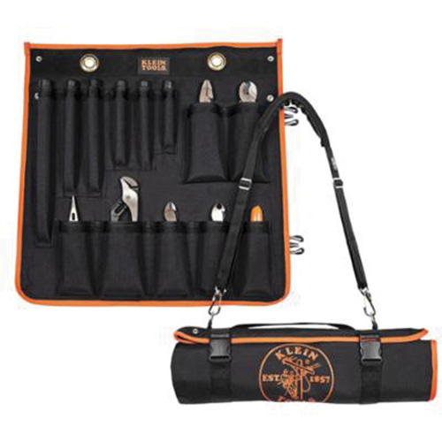 Insulated Utility Tool Kit with Roll Up Pouch, 1000 V, 13 Pcs