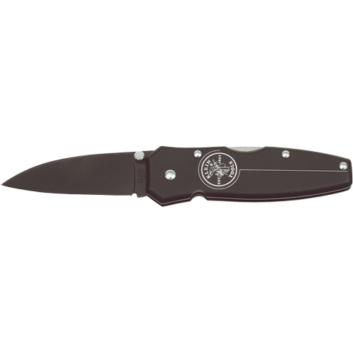 Lightweight Lockback Knife, 2-1/2"/64 mm, Stainless Steel, Aluminum Handle