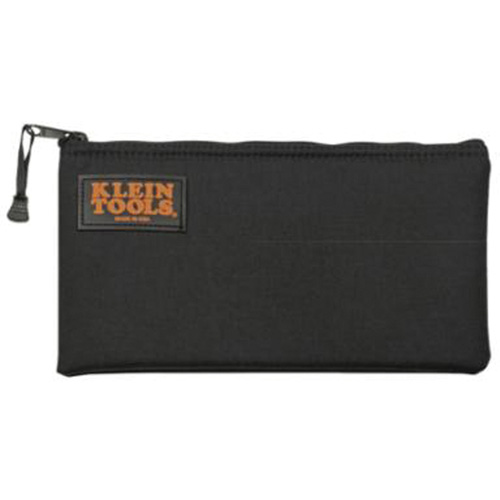 Zipper Tool Bag, Ballistic Nylon, 1 Pockets, Black